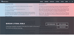Desktop Screenshot of literalbible.com
